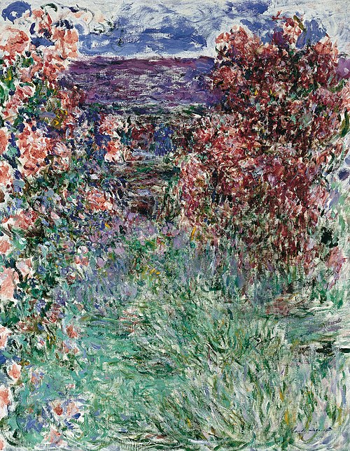 The House among the Roses, 1925, Claude Monet