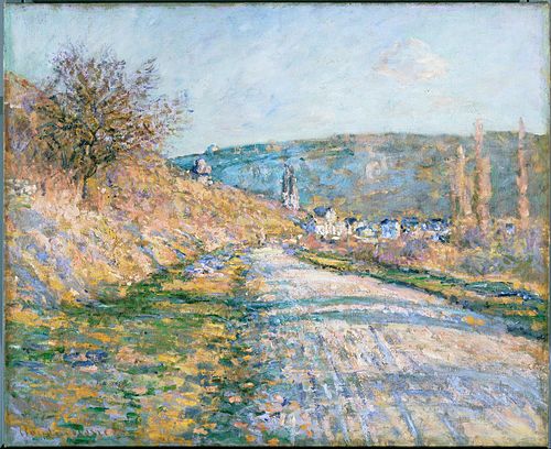 The Road to Vétheuil, 1879, Claude Monet
