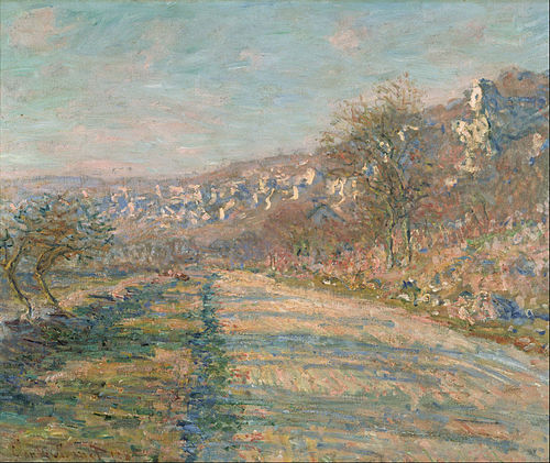 La Route de La Roche-Guyon, 1880, Claude Monet