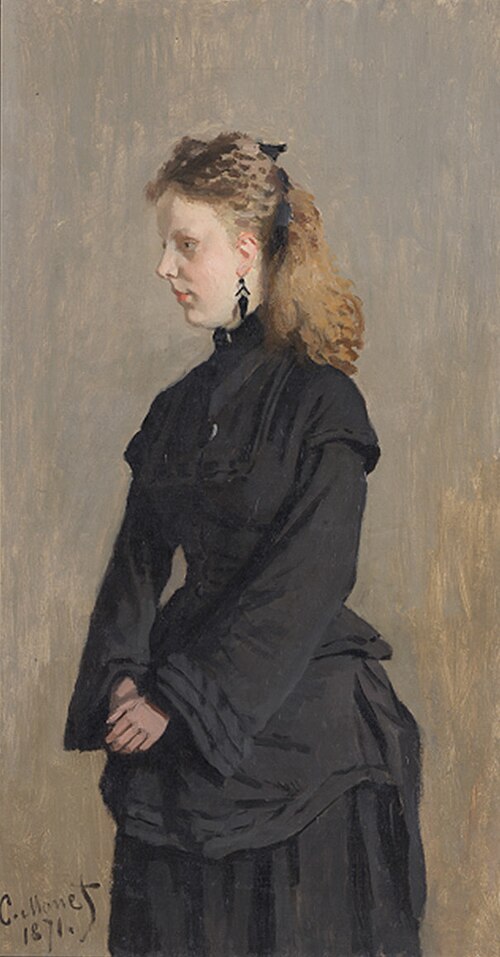 Portrait of Guurtje Van de Stadt, 1871, Claude Monet