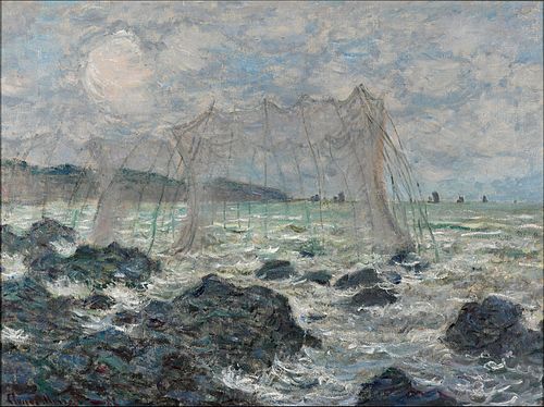 Les Filets à Pourville, 1882, Claude Monet