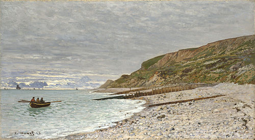 La Pointe de la Hève, Sainte-Adresse, 1864, Claude Monet