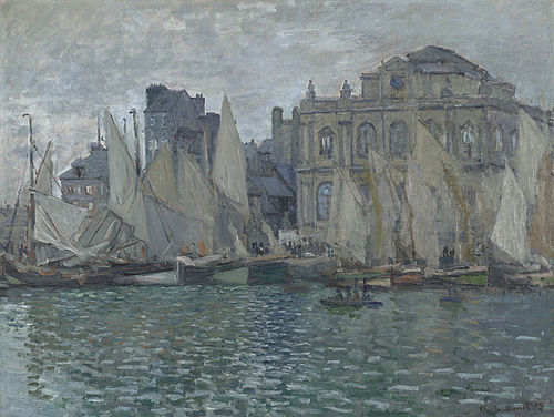 Le Musée du Havre, 1873, Claude Monet