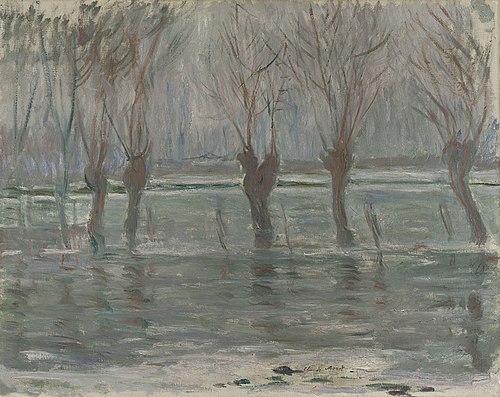 L'Inondation, 1896, Claude Monet