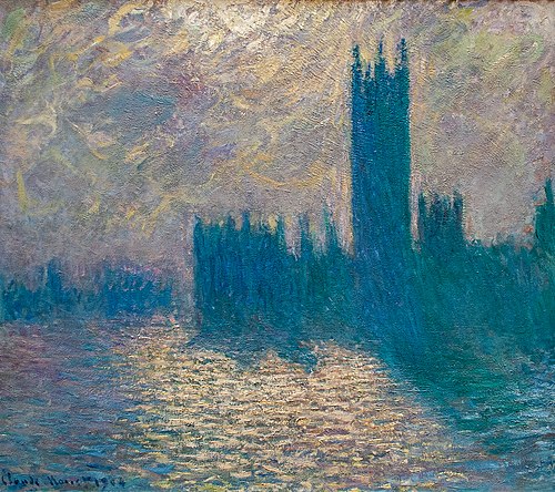 Houses of Parliament, stormy sky, 1904, Claude Monet