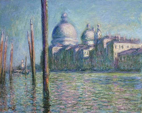Le Grand Canal, Venise, 1908, Claude Monet