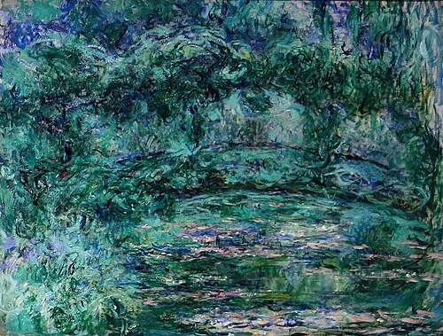 The Japanese Bridge, 1921, Claude Monet