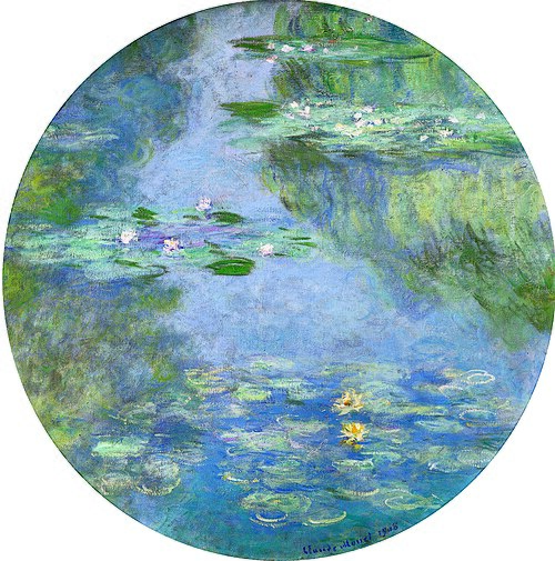Nymphéas, 1908, Claude Monet