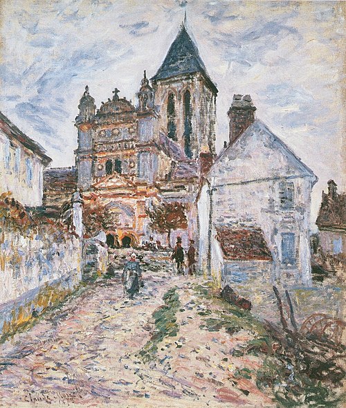 The Church at Vétheuil, 1878, Claude Monet