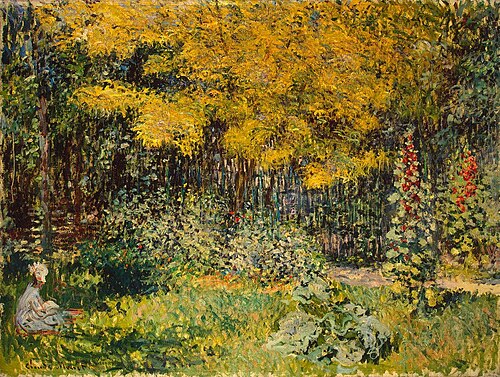 Garden, 1876, Claude Monet