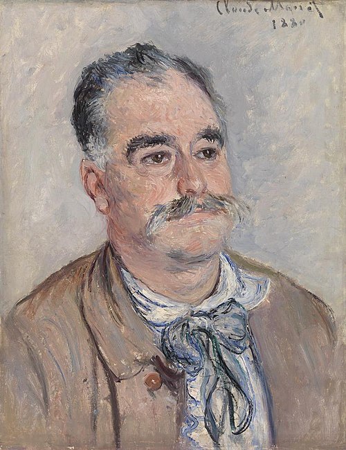 Monsieur Coqueret (Father) (Portrait de Monsieur Coqueret [Père]), 1880, Claude Monet