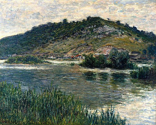 Paysage à Port-Villez, 1883, Claude Monet