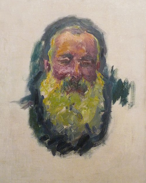 Autoportrait, 1917, Claude Monet