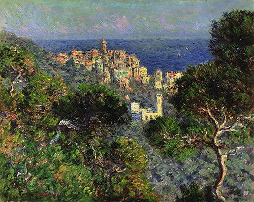 Vue de Bordighera, 1884, Claude Monet