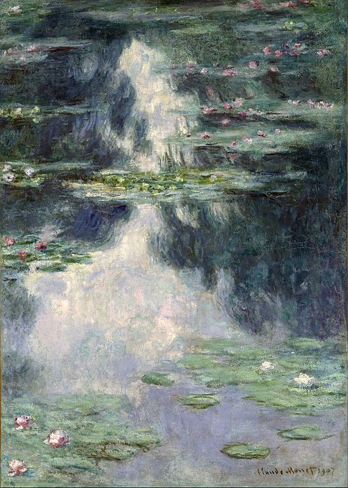 Pond with Water Lilies, 1907, Claude Monet