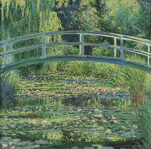 Nénuphars et Pont Japonais, 1899, Claude Monet