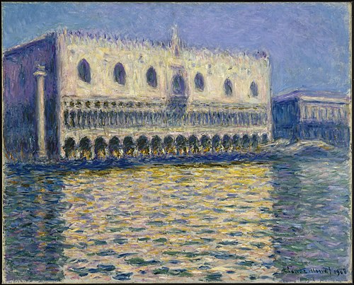Le Palais ducal, 1908, Claude Monet