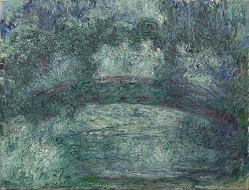 The Japanese bridge, 1921, Claude Monet