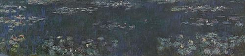 Les Nymphéas : Reflets verts, 1920, Claude Monet