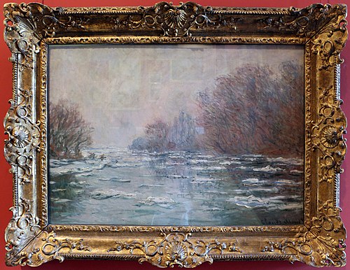 La Débacle près de Vétheuil, 1880, Claude Monet