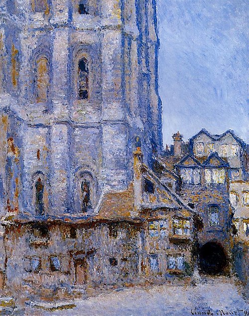 La Cour d'Albane, 1892, Claude Monet