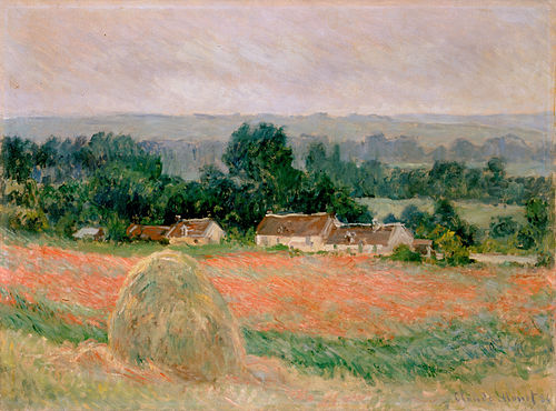 Meule à Giverny, 1886, Claude Monet