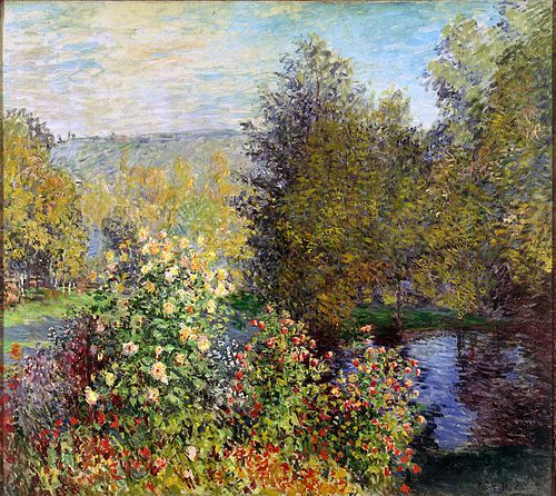 Coin de jardin à Montgeron, 1877, Claude Monet