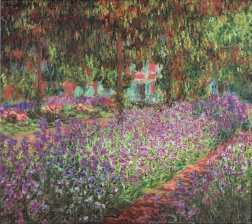 Le Jardin de l'artiste à Giverny, 1900, Claude Monet