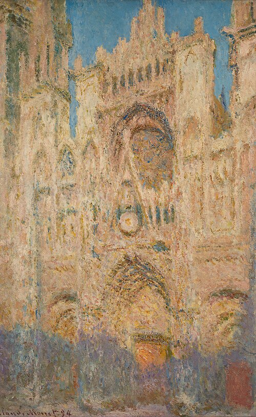 Rouen Cathedral, End of the Day, 1892, Claude Monet
