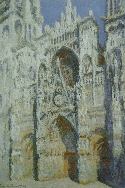 La Cathédrale de Rouen, le Portail et la Tour Saint-Romain, Plein soleil, 1893, Claude Monet