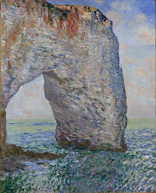 La Manneporte, 1886, Claude Monet