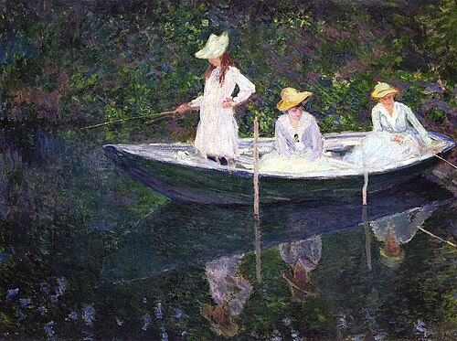 En norvégienne, 1887, Claude Monet