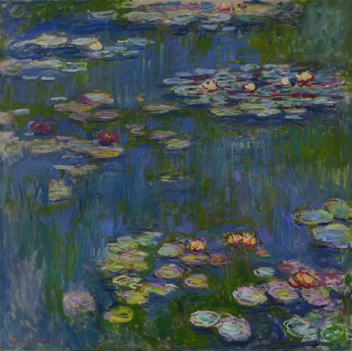 Nymphéas, 1916, Claude Monet