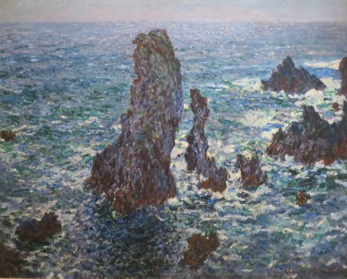 Belle-Île Rocks, 1886, Claude Monet