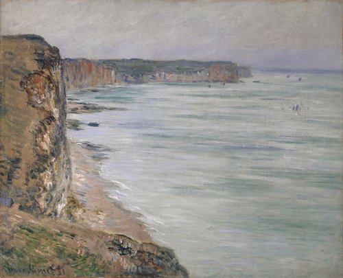 Temps calme, Pourville, 1881, Claude Monet