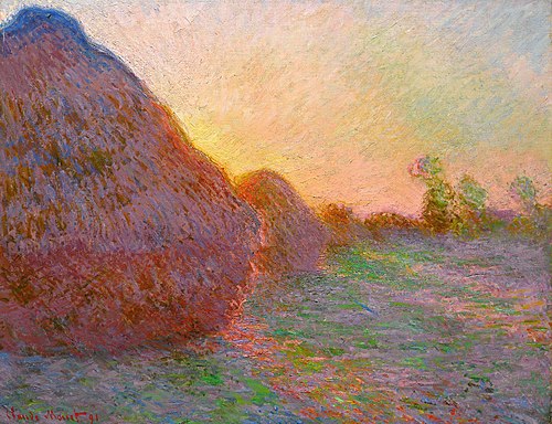 Meules, 1890, Claude Monet