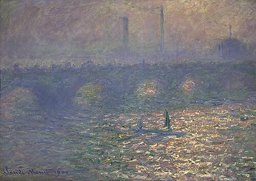 Waterloo Bridge, 1900, Claude Monet