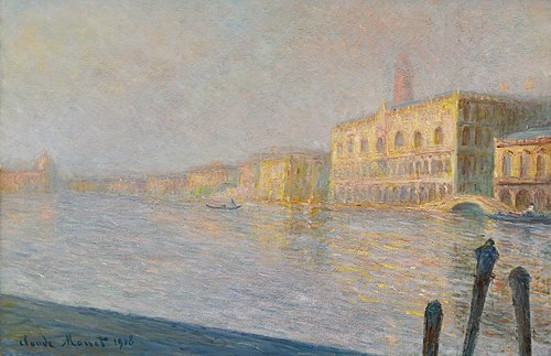 Le Palais Ducal, 1908, Claude Monet