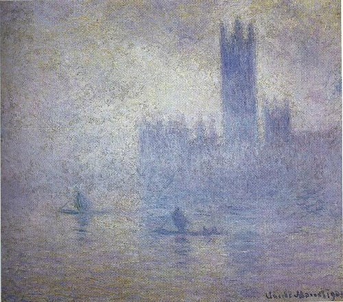 Le Parlement, Effet de Brouillard, 1904, Claude Monet