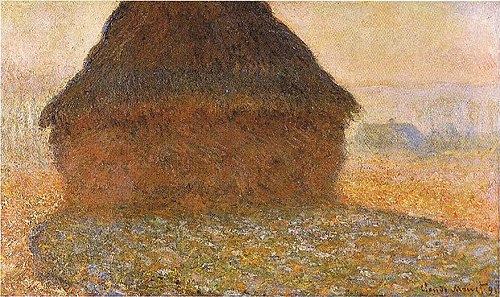 Meule au soleil, 1890, Claude Monet