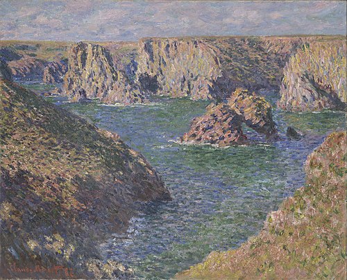 Port-Domois, Belle-Isle, 1887, Claude Monet
