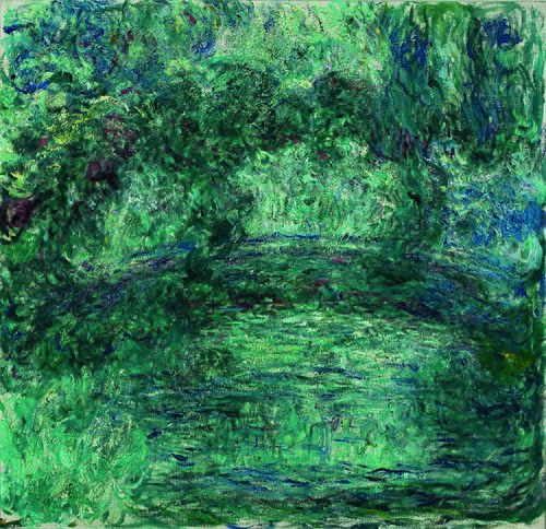 The Japanese Bridge, 1920, Claude Monet