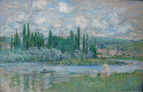 View of Vétheuil, 1880, Claude Monet