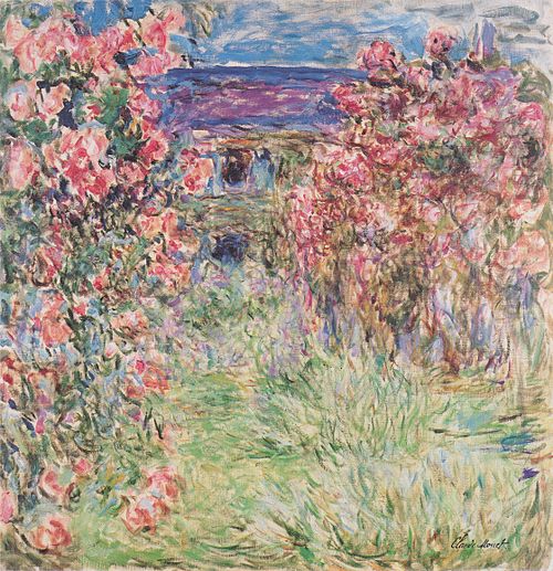 La Maison dans les roses, 1917, Claude Monet