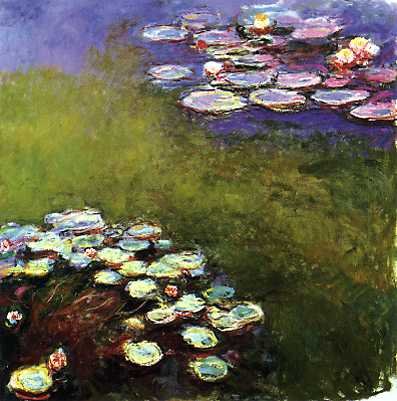 Nymphéas, 1915, Claude Monet