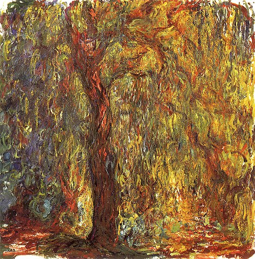 Saule pleureur, 1918, Claude Monet