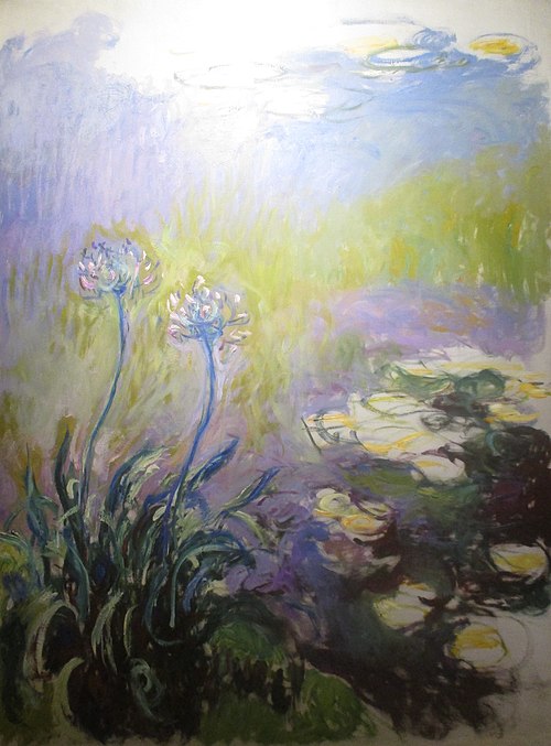 Agapanthes, 1900, Claude Monet