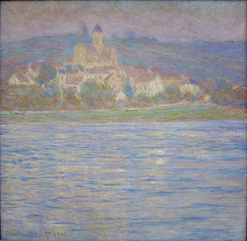 Vetheuil in the morning, 1901, Claude Monet