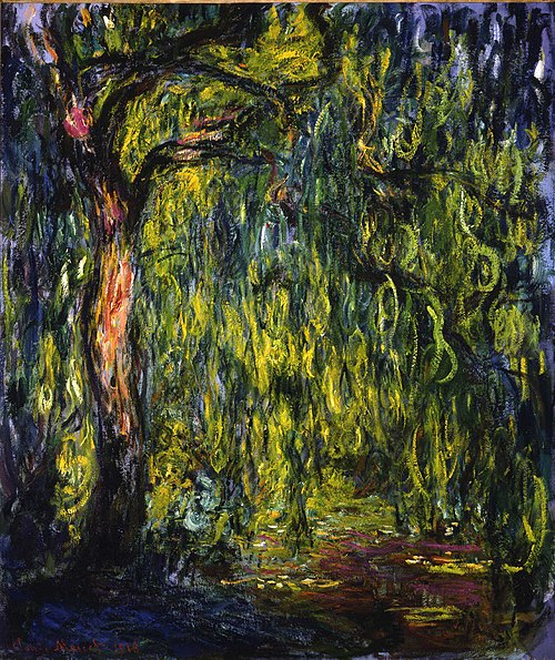 Weeping Willow, 1918, Claude Monet