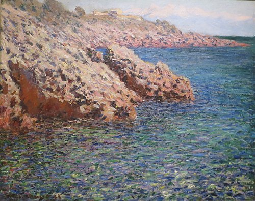 The Mediterranean (Cap d'Antibes), 1888, Claude Monet